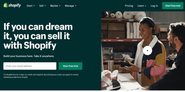 Shopify.com: Start And Grow Your Ecommerce Business Here.