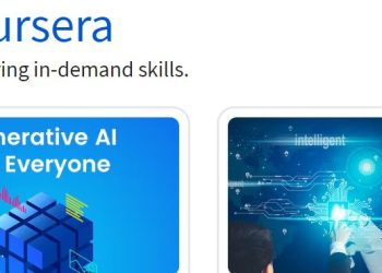 Cousera: New job skills in online courses from industry leaders like Google