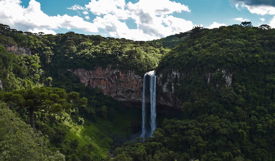 brazil waterfall