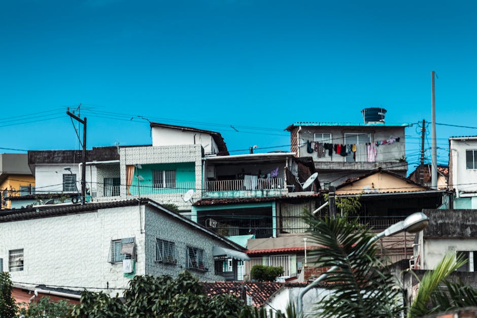 brazilian city colorful houses