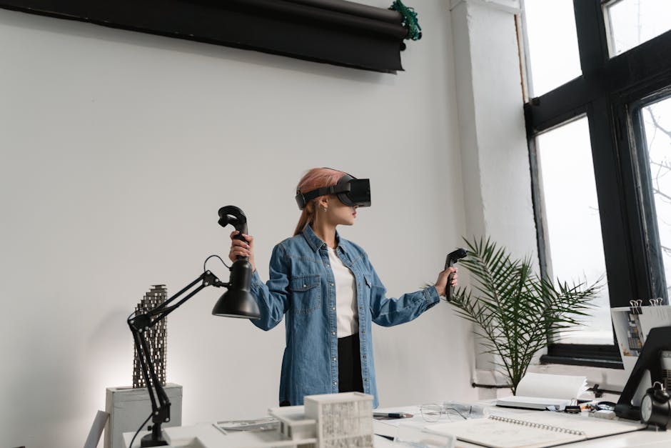 creative person with AI tools