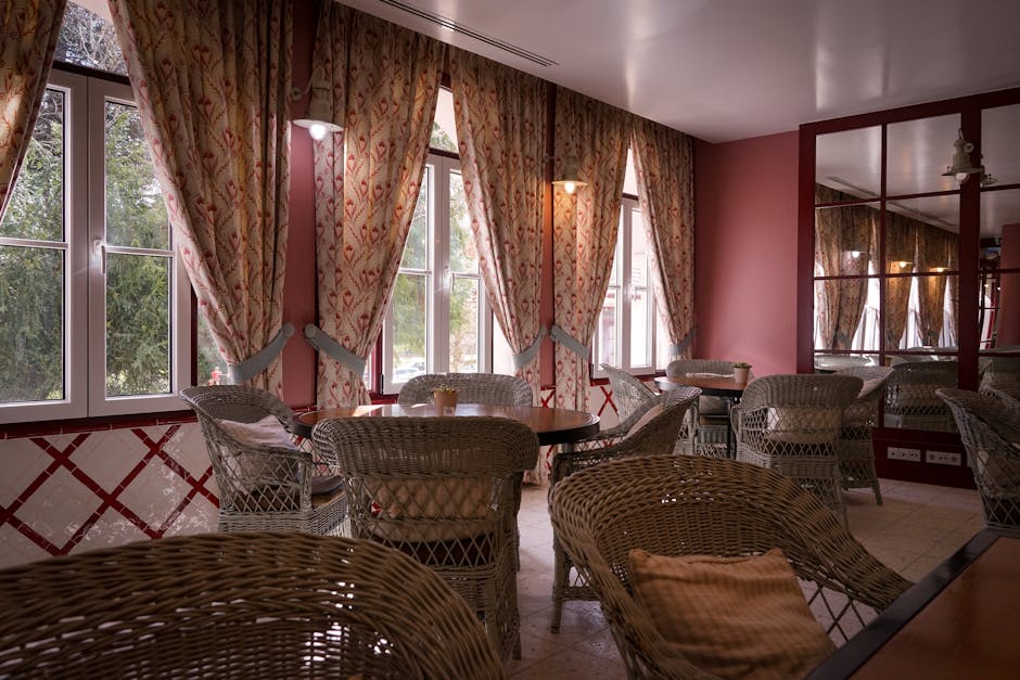 french cafe interior