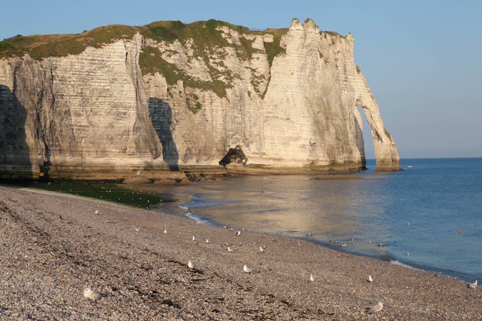 french coastal cliffs
