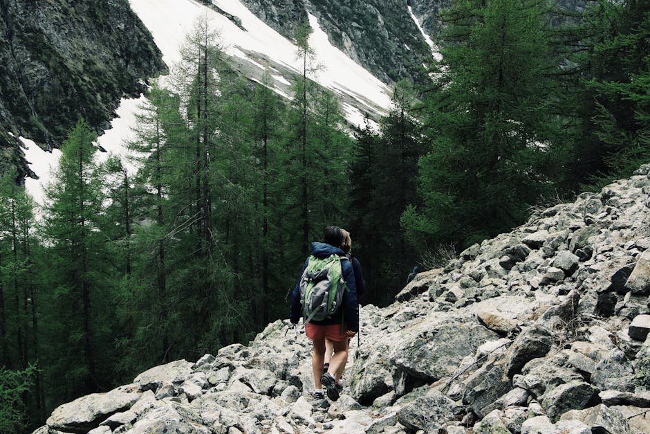 french hiking trail