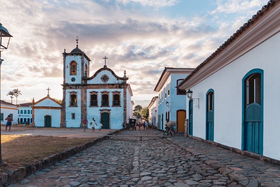 historic paraty street