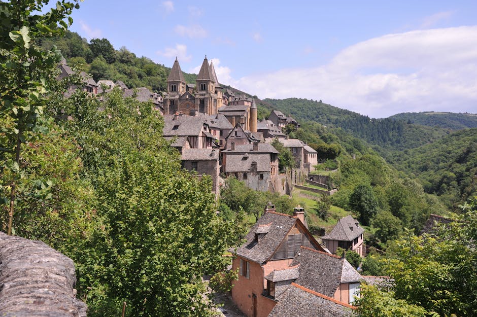 medieval village france