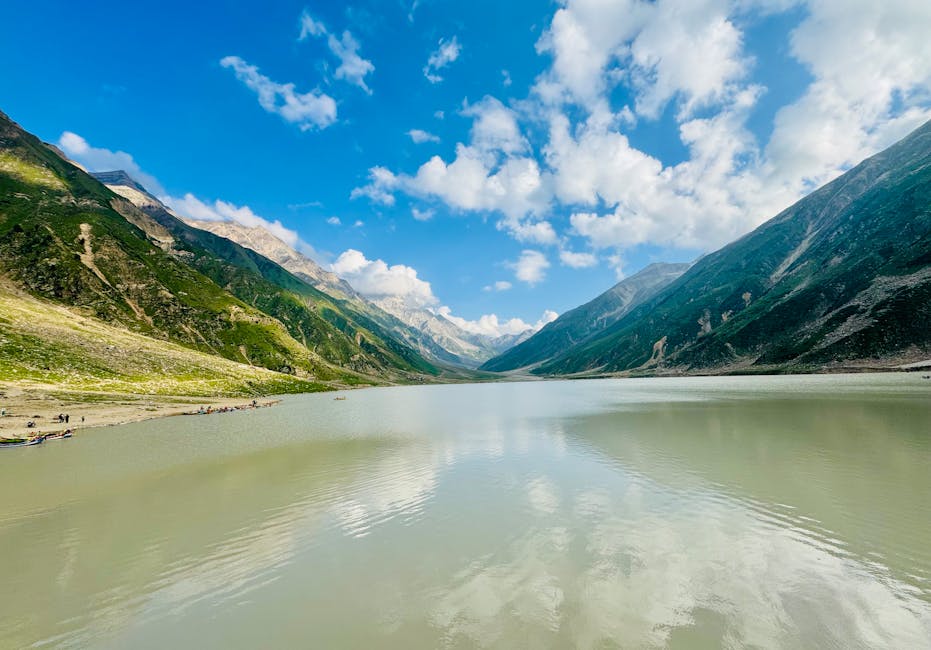 mountainous region lake