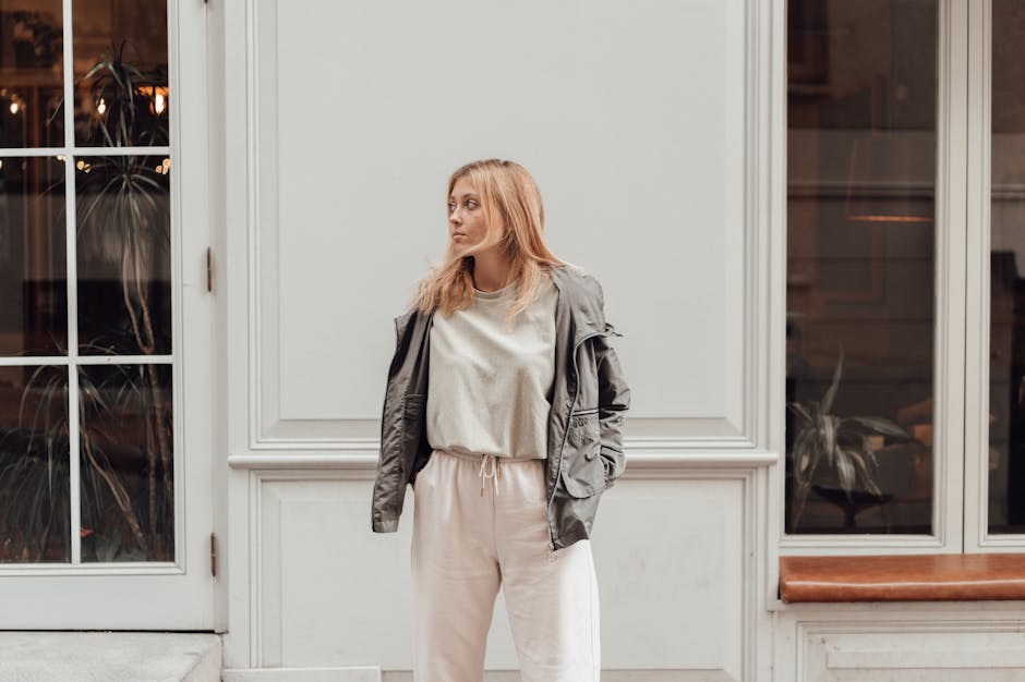neutral color outfit