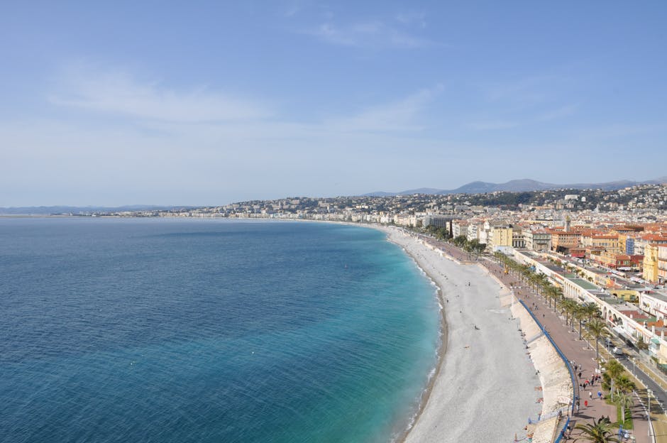 nice beach promenade