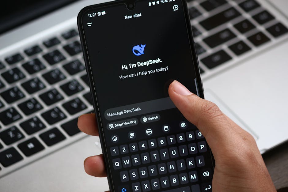person using ai assistant