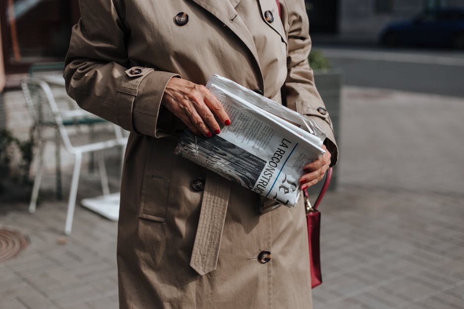 Polish street style accessories close up