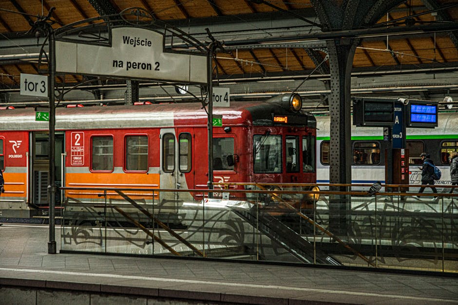 polish train station platform