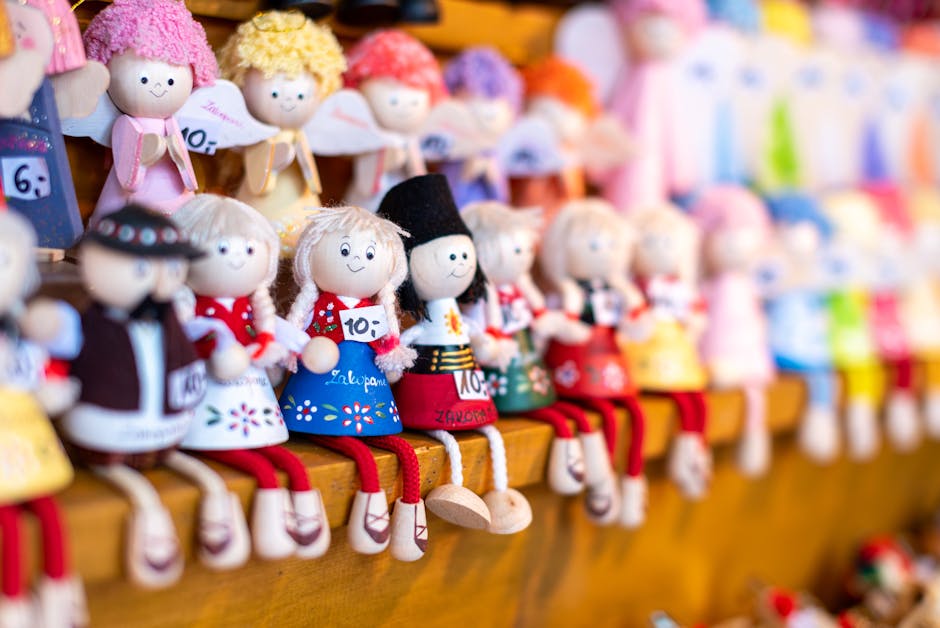 traditional Polish souvenirs market