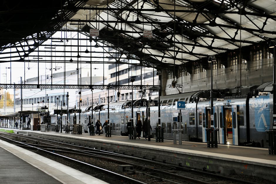 Train station in France