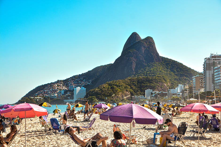 tropical beach rio de janeiro