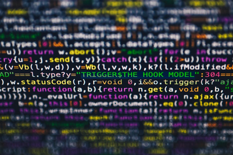 AI algorithms on screen