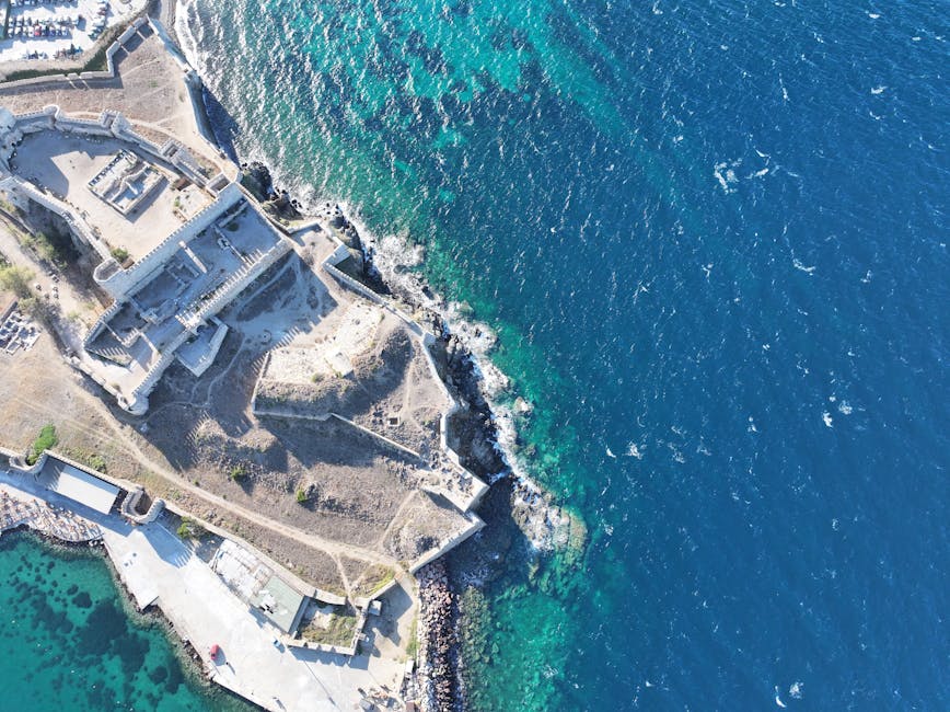 Ancient fortress by the sea