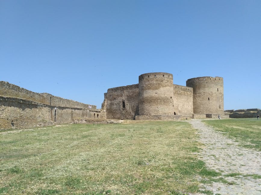 Ancient fortress in Ukraine