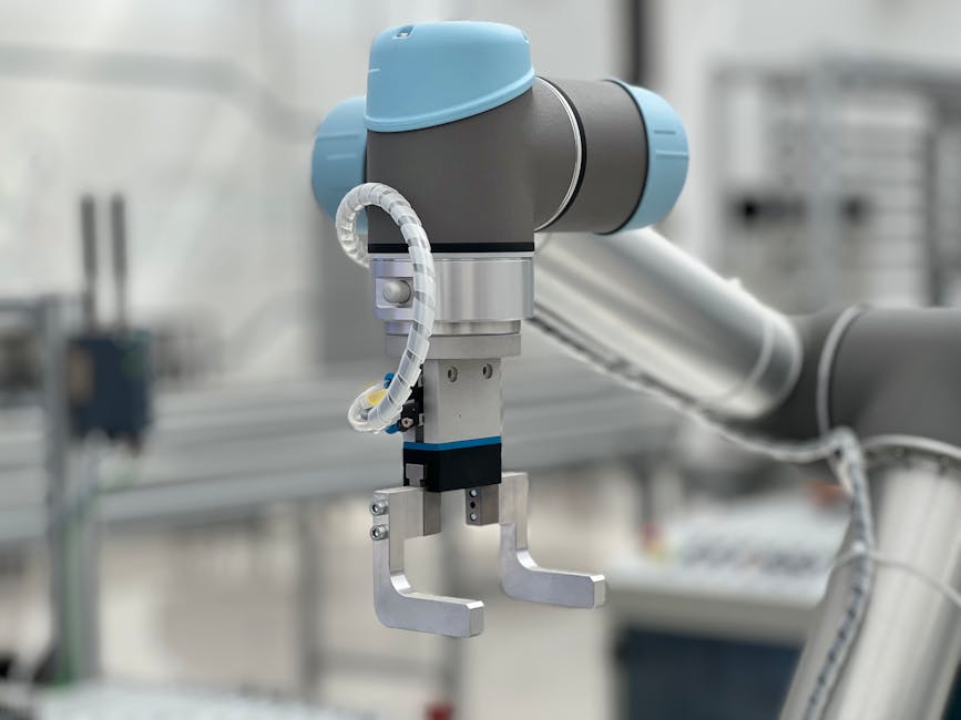 automated robot harvesting crops