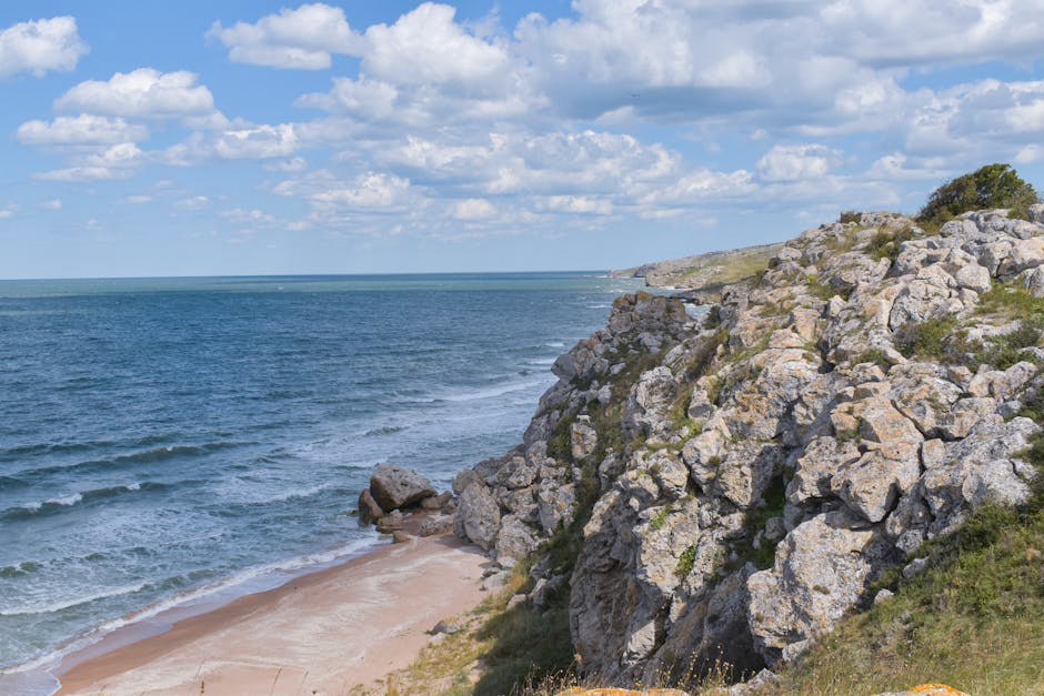 Black Sea coastline Ukraine