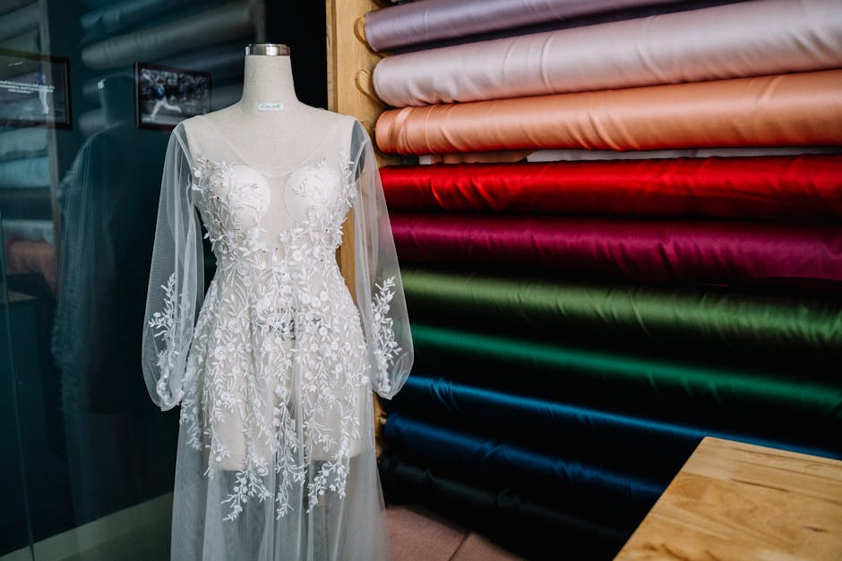 embroidered clothing designer studio