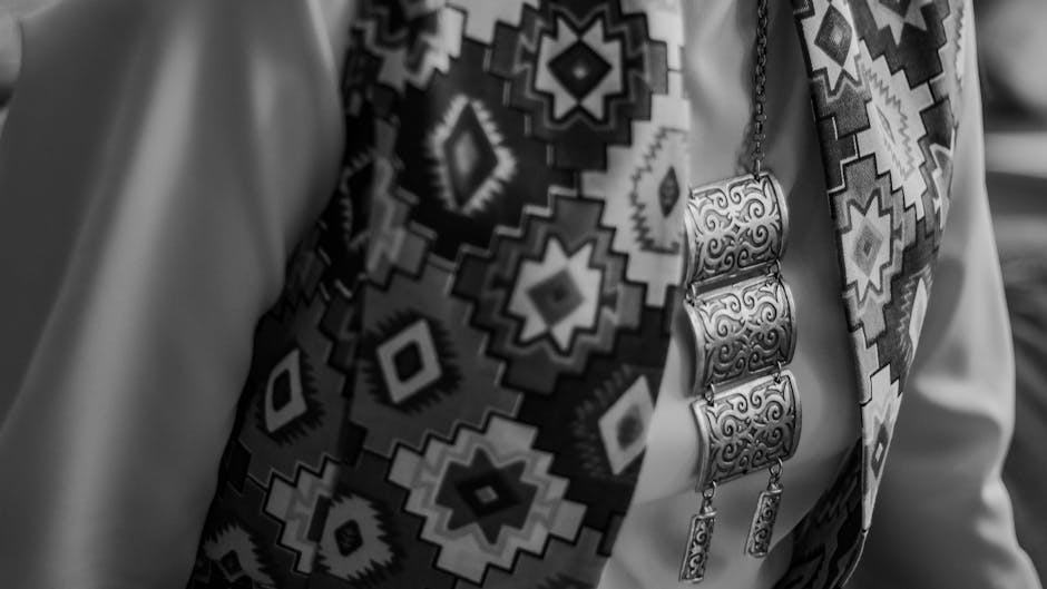Ethno chic accessories layered jewelry