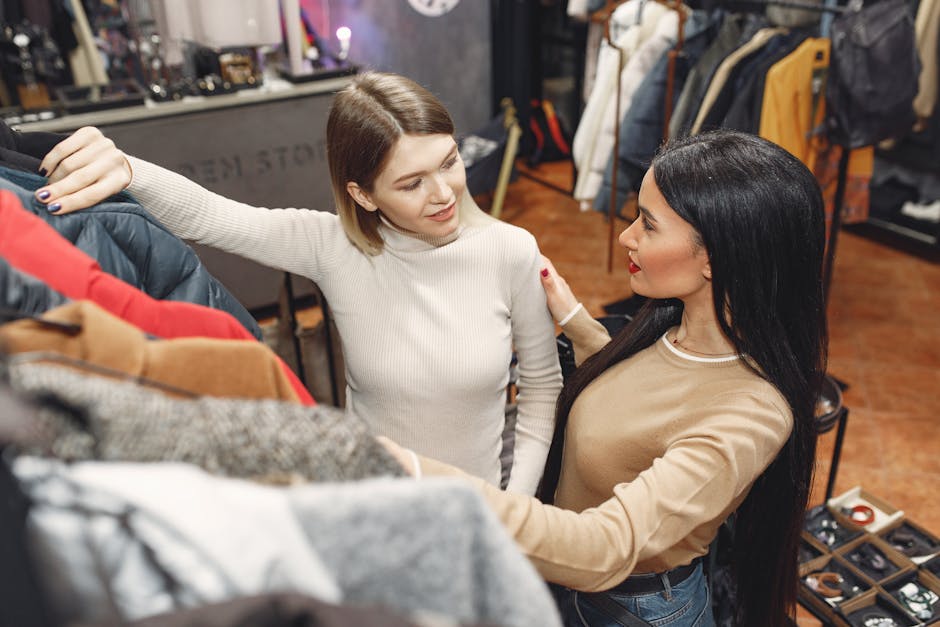 friends for clothes together