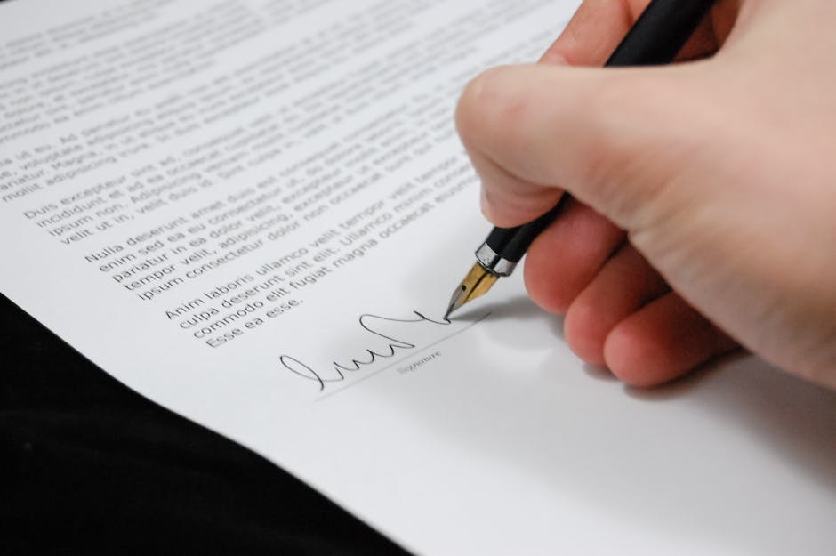 Funding agreement signing AI