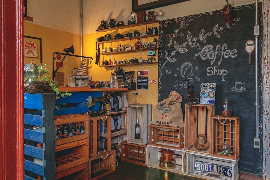 Lviv coffee shop interior