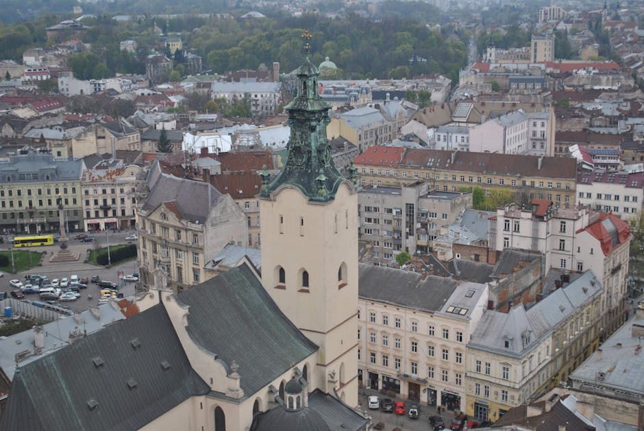 Lviv market square museum