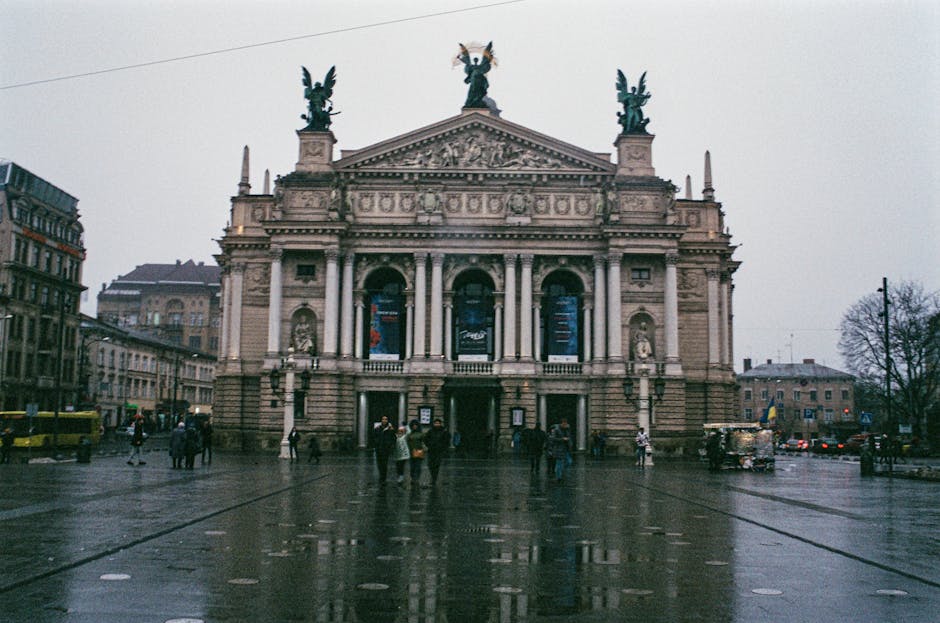 Lviv opera house interior