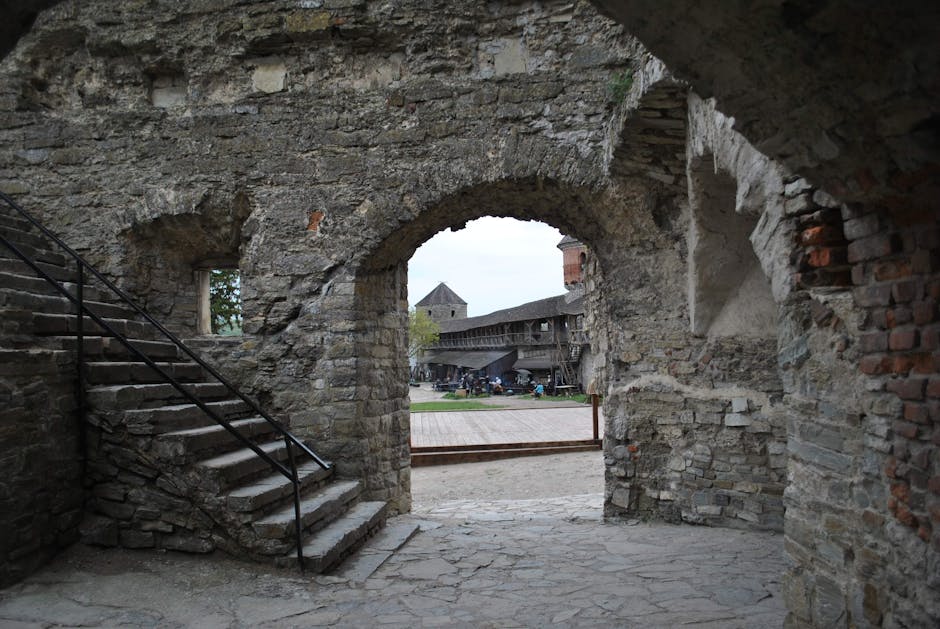 medieval fortress table