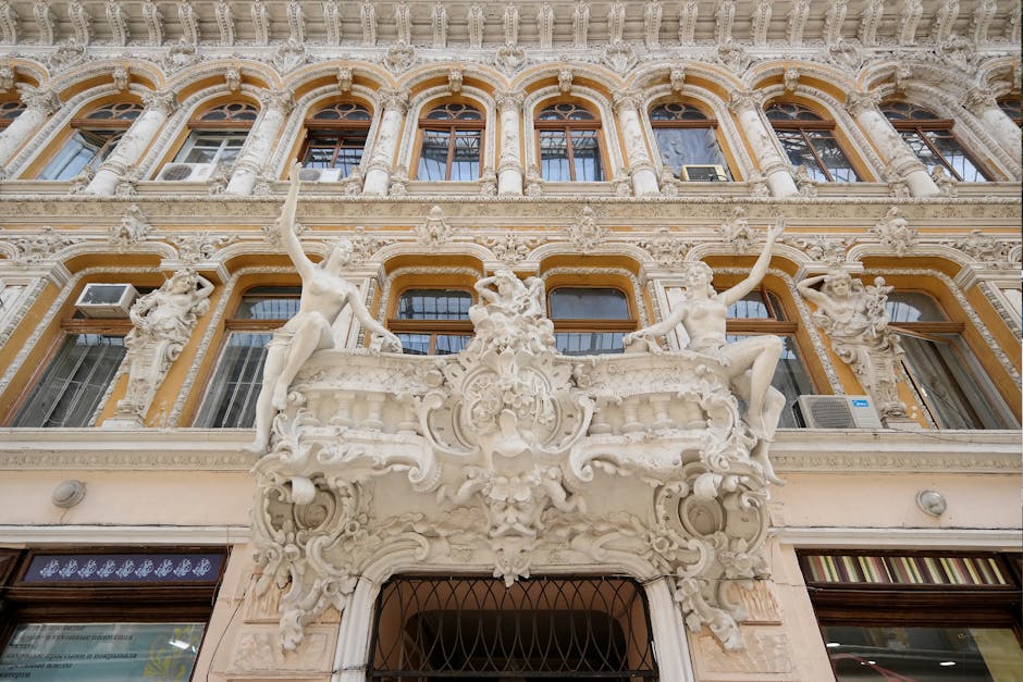 Odessa cityscape historic buildings