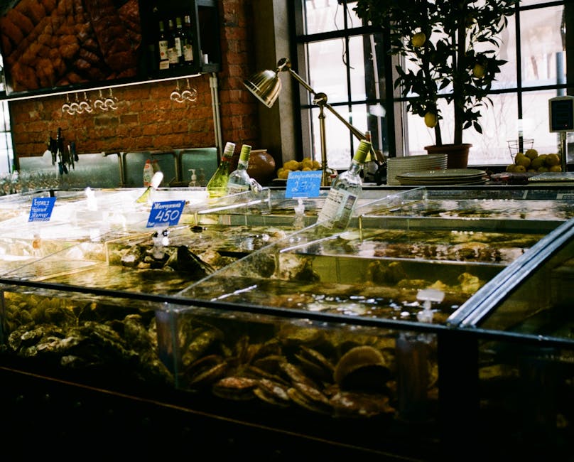 Odessa seafood market