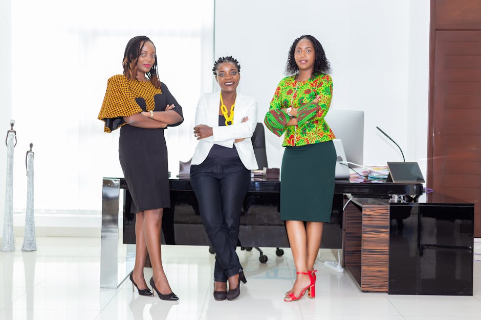 Office fashion with ethnic elements