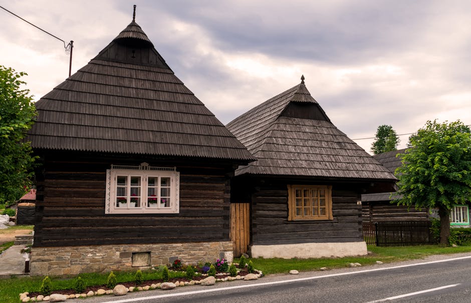 Pirogovo village houses