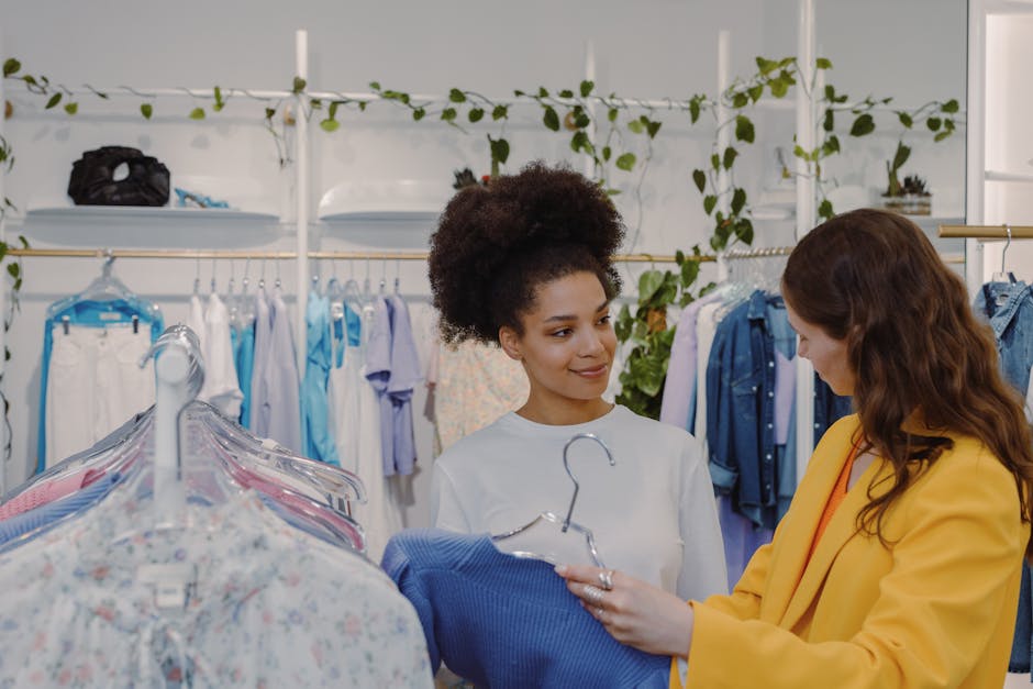 retail fashion shop assistant