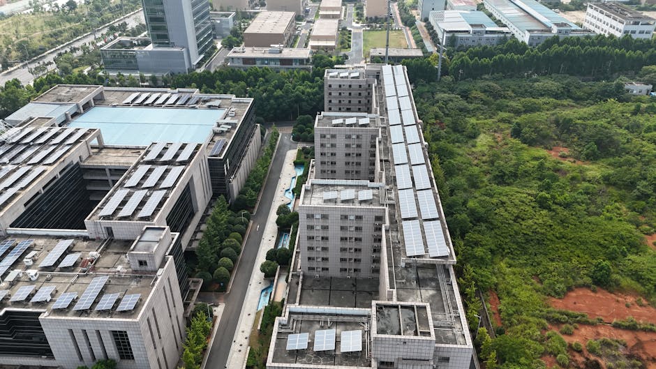 smart city infrastructure with green energy