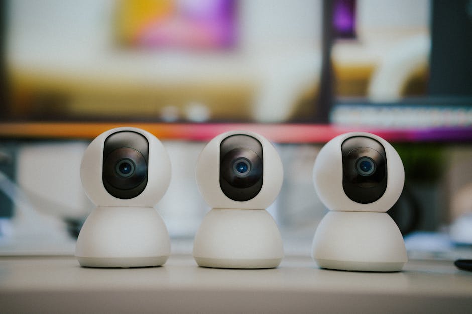 Smart home security camera surveillance