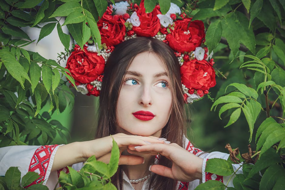 Ukrainian models eco clothing