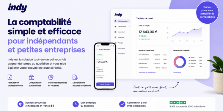 Gérer les finances de votre entreprise avec Indy, c’est simple